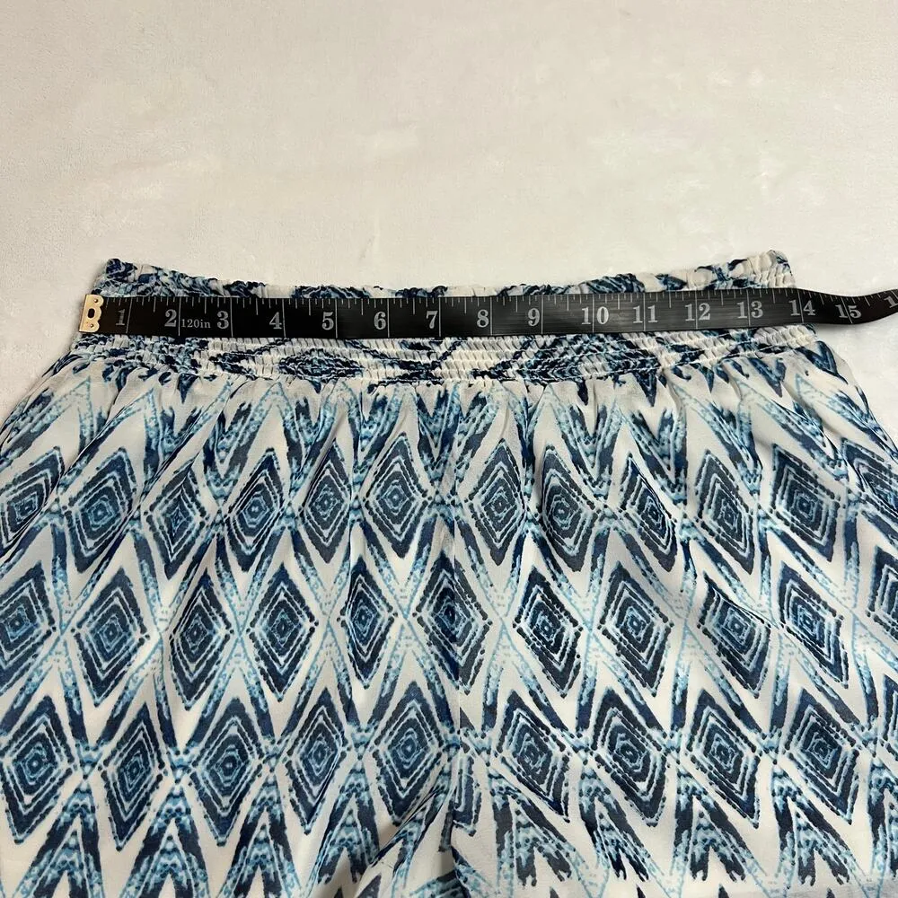 Women's High Rise Aztec Print Shorts Size X - Image 6