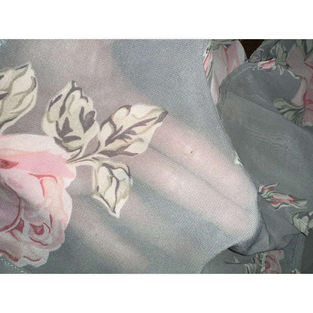 Show Me Your Mumu Womens‎ Dixie Romper Sweetheart Sage Size Small SEE PHOTOS - Image 11