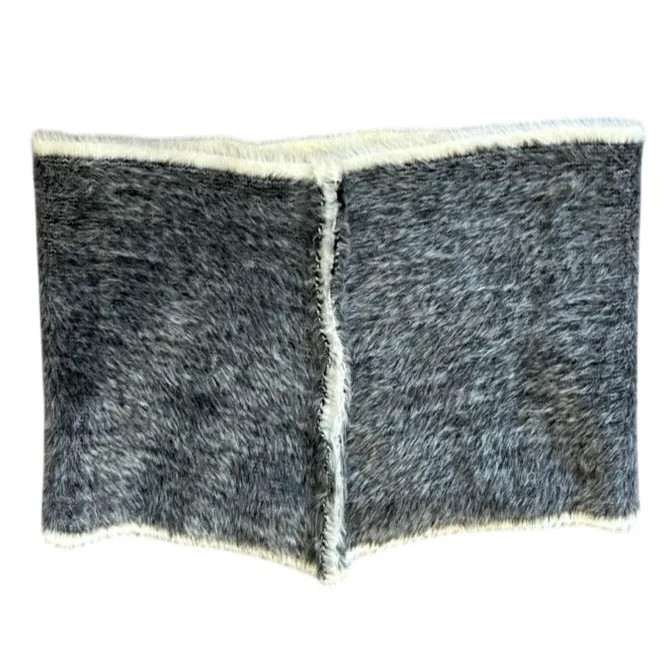 Nike Unisex Plush Knit Infinity Scarf White‎ Swoosh Sporty Winter Athleisure - Image 7