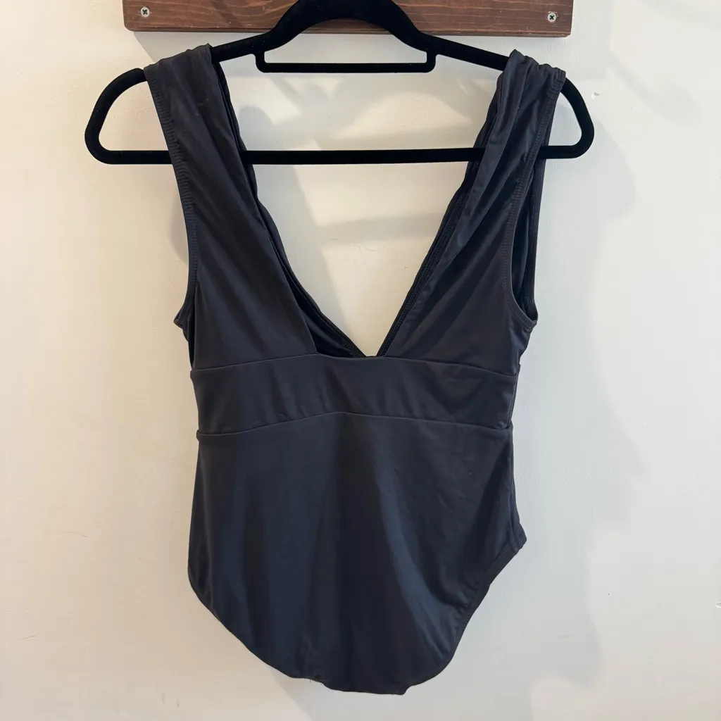 Andie Swim Mykonos Black One Piece Swimsuit Medium - Image 5