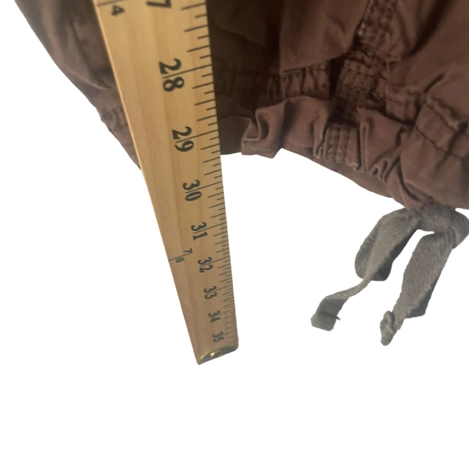 Active Basics California Women's‎ Size Medium Brown Cargo Pants - Image 12