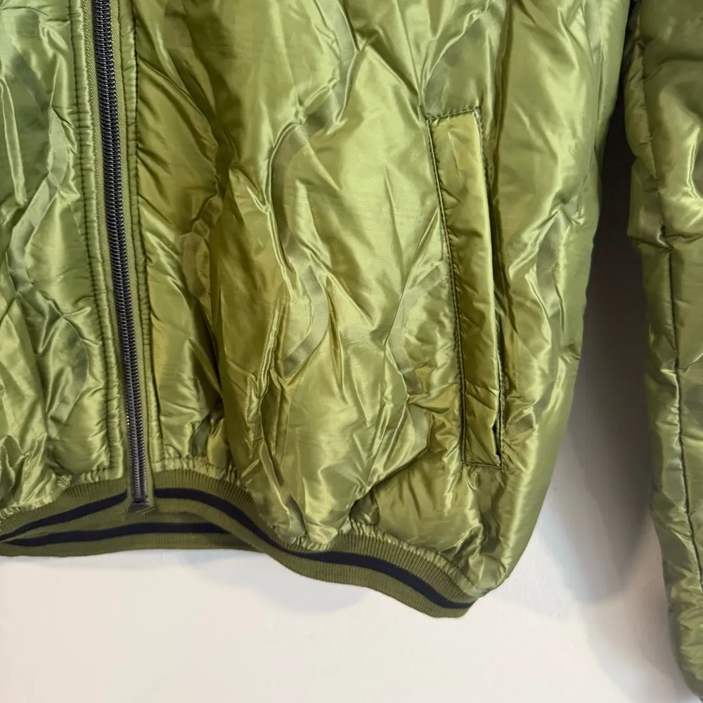 BENCH QUILTED GREEN SPORT BOOMER STYLE JACKET SIZE SMALL - Image 6