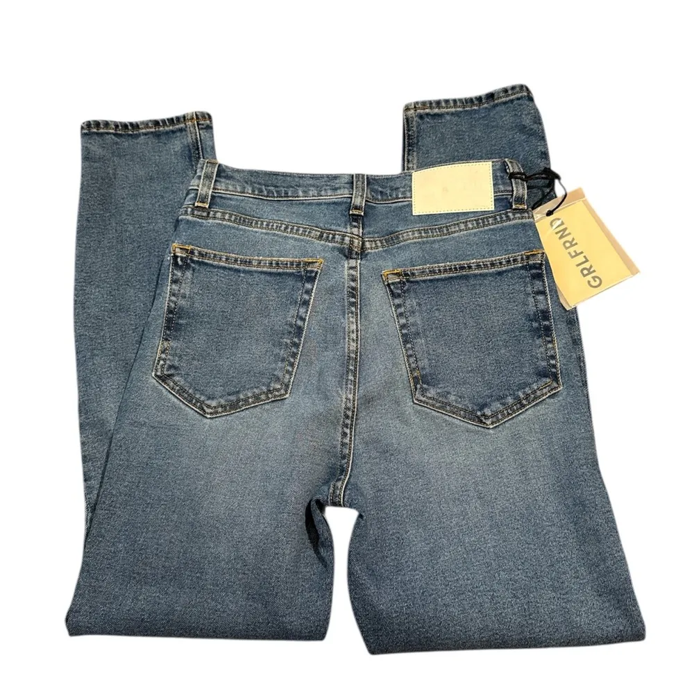 Revolve GRLFRND Helena High-Rise Straight Jeans – Size 25 NWT - Image 7