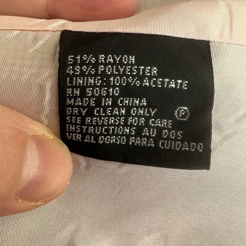 Kasper For ASL Petite Skirt Suit 2 Piece Set Size 6P Skirt Suit Ensemble - Image 10