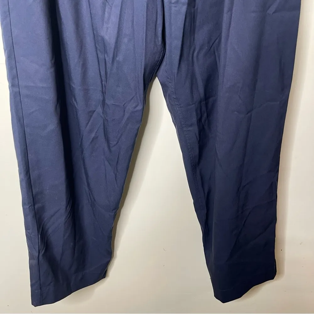 New Kit and Ace SUBLIME ANKLE TROUSERS Relaxed Fit Navy sz 12 Blue - Image 6
