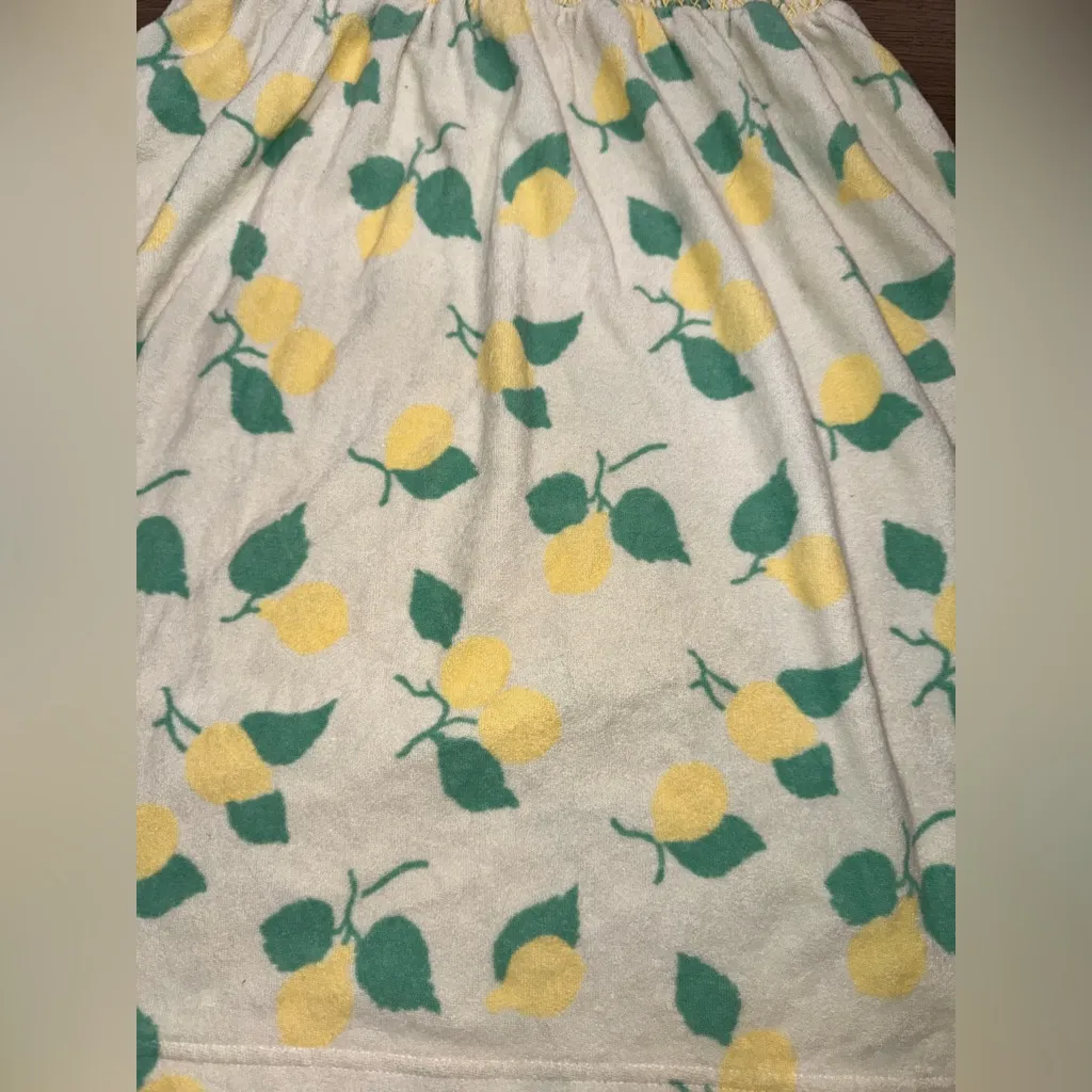 RARE Vintage Y2K Juicy Couture Lemon Mini Summer Dress Top-Size Medium - Image 8