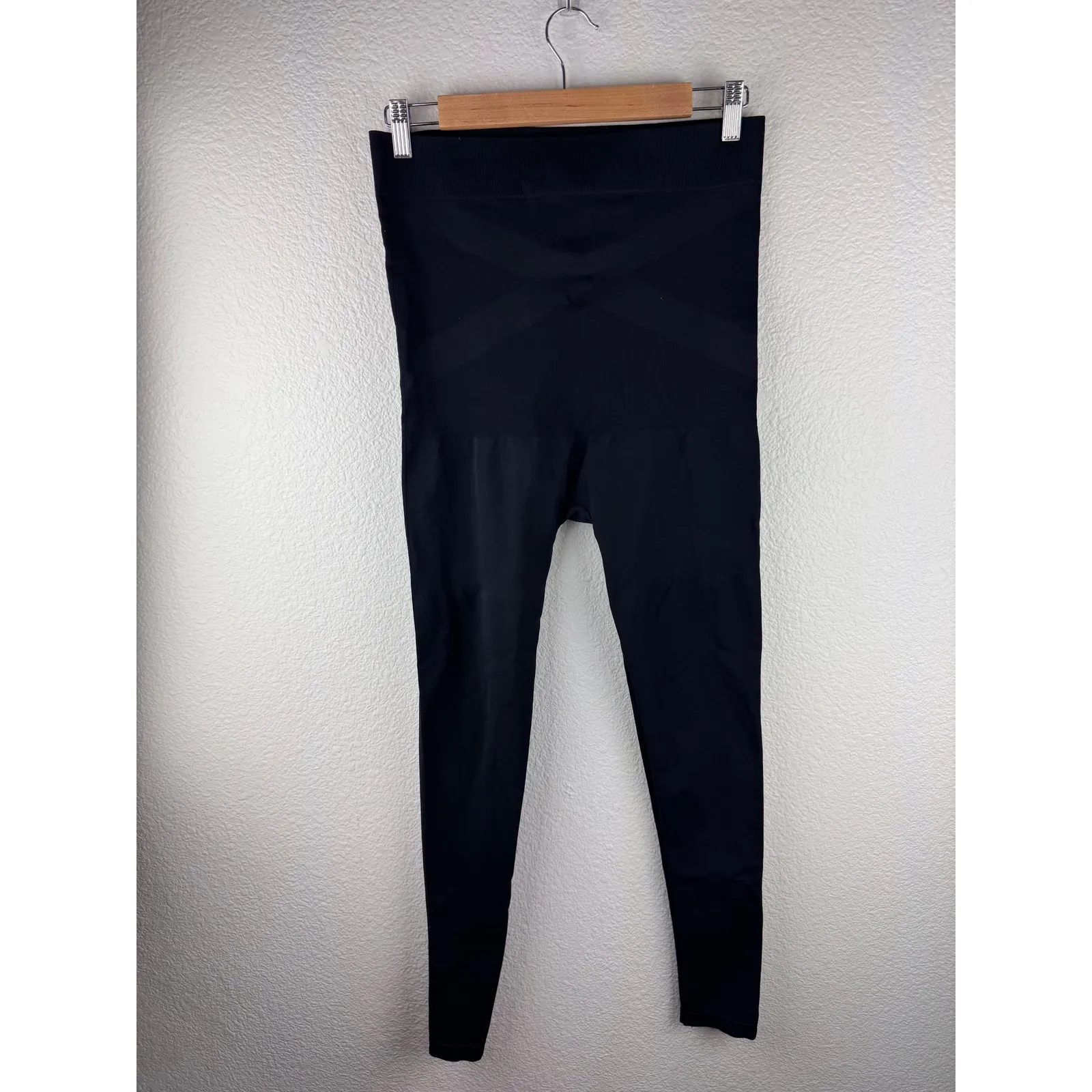 BLANQI Black Maternity Support Compression Leggings Size L Postpartum Full panel Size L - Image 2