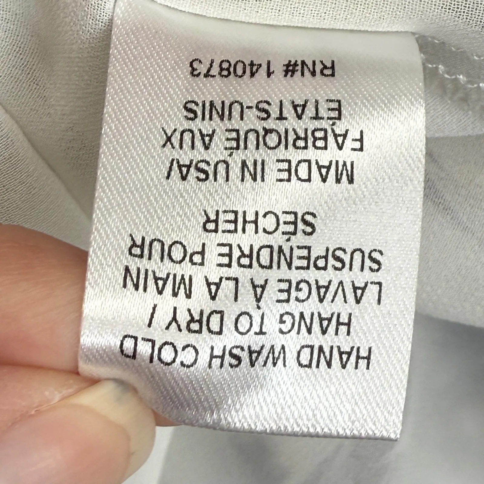 LoveShackFancy Skirt Size‎ 2 Mini Ruffle Tiered Black White Silk Floral READ - Image 7