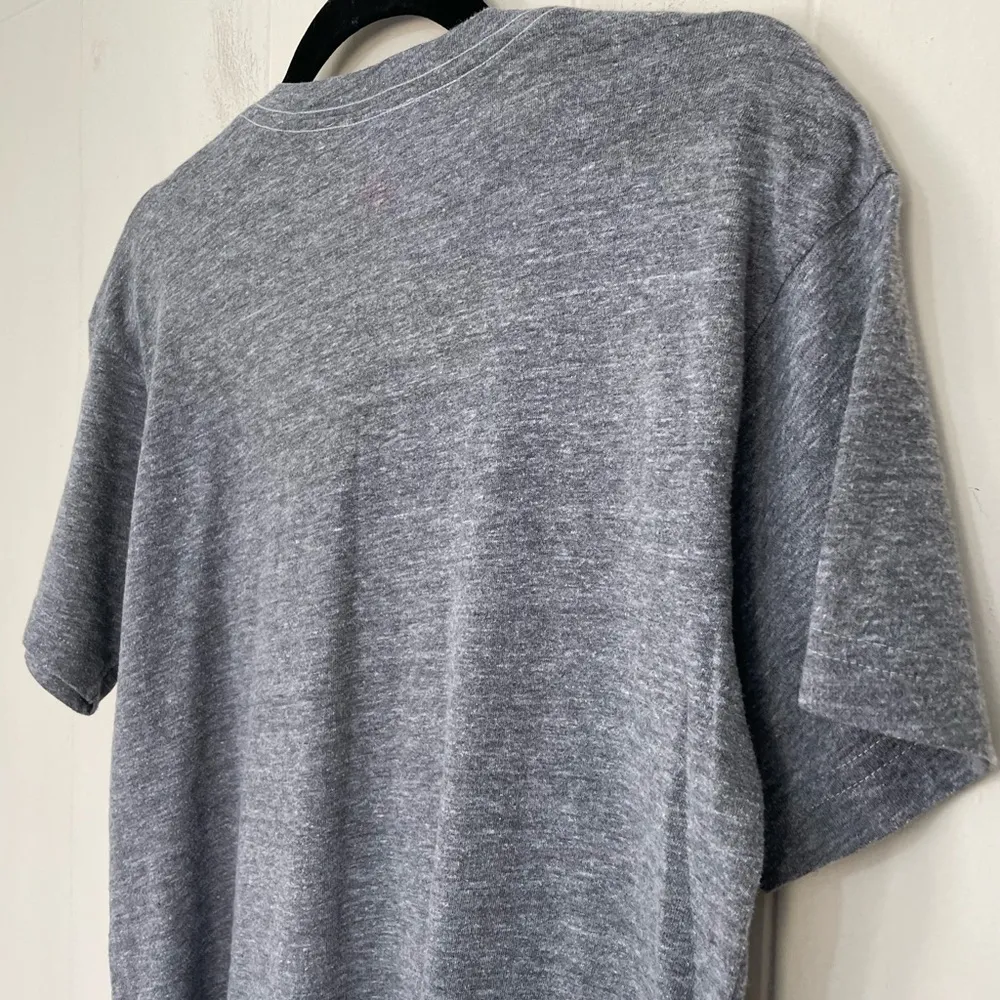 OAR Short Sleeve Band T Shirt Grey Of A Revolution Shield Velvet Size L Gray Size L - Image 4