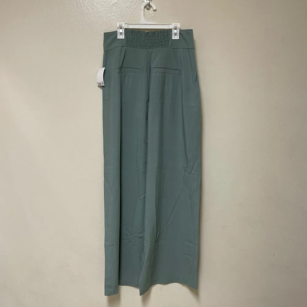 BAR III Sage Green Wide Leg pants | High Waist
Pants for work | palazzo pants 8P - Image 2