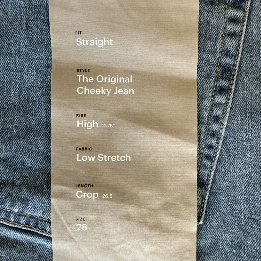 Everlane Original Cheeky Jean Size 28 Crop Jean 26.5 NWT No Flaws - Image 6