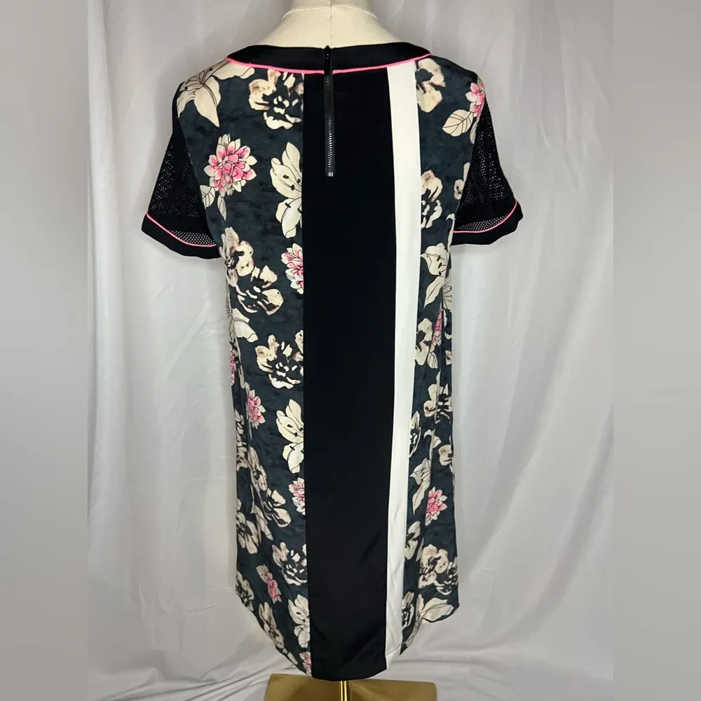 Elizabeth and James 'Montana' Mixed Media Shift Dress | S - Image 7