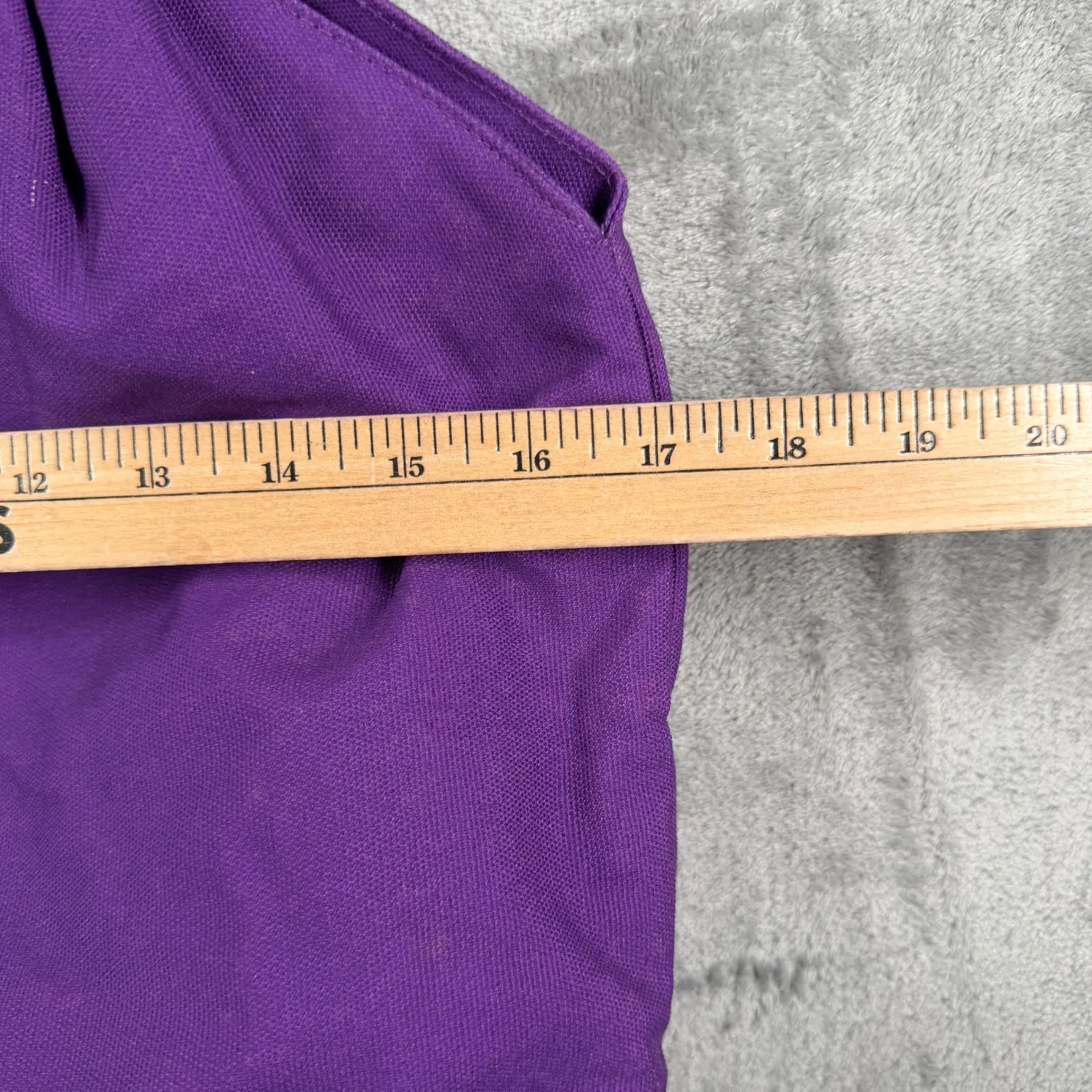 Escada Marine Groove Purple Tote Bag Rope Handle Nautical Beach Summer Resort - Image 8