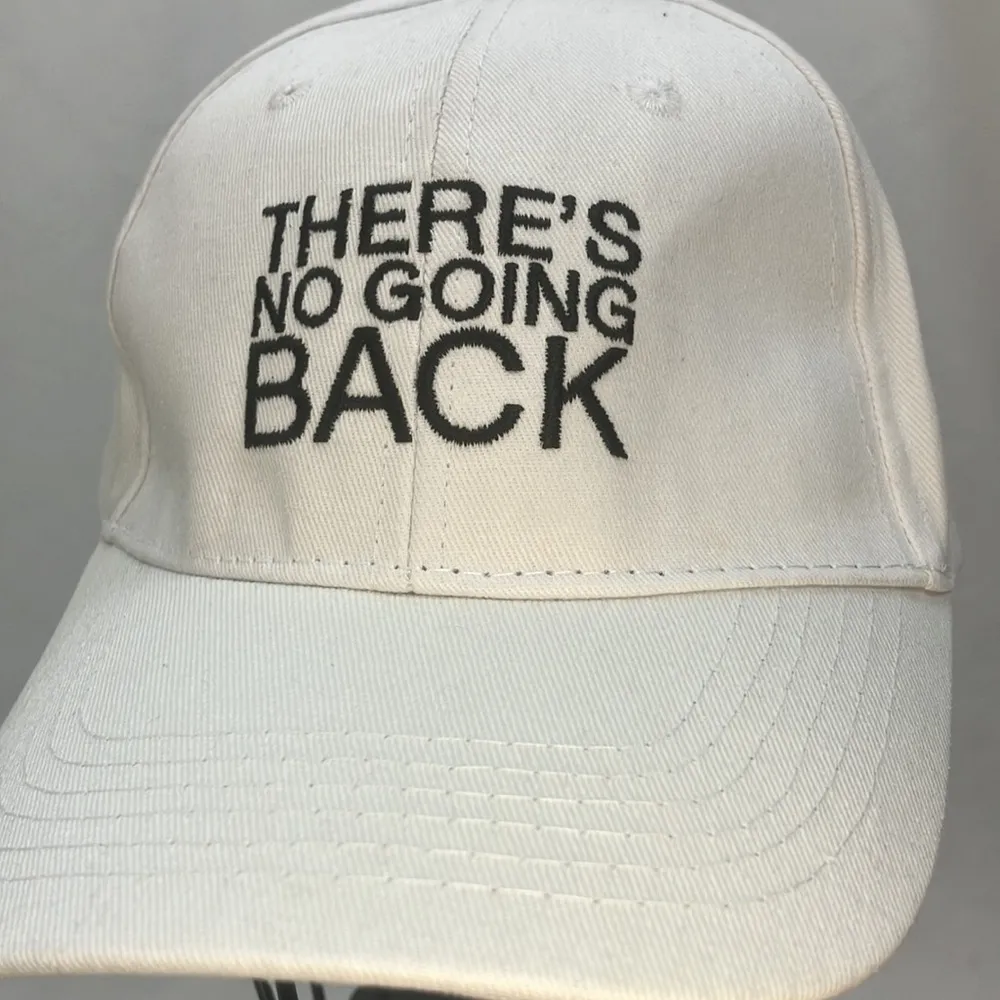 There’s No Going Rabbit Hole Black white and black baseball hat - Image 2