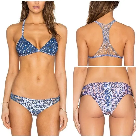 Gypsy 05 NWT!  Nautllus Sunset 2pc Bikini Set - Image 2