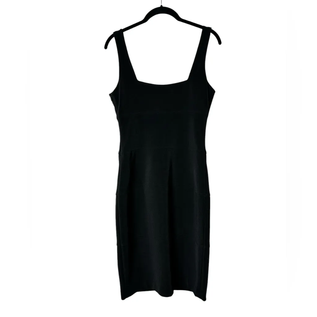 Vintage Cache Cocktail Party Dress 90s Y2K Black Studded Size 8 - Image 9