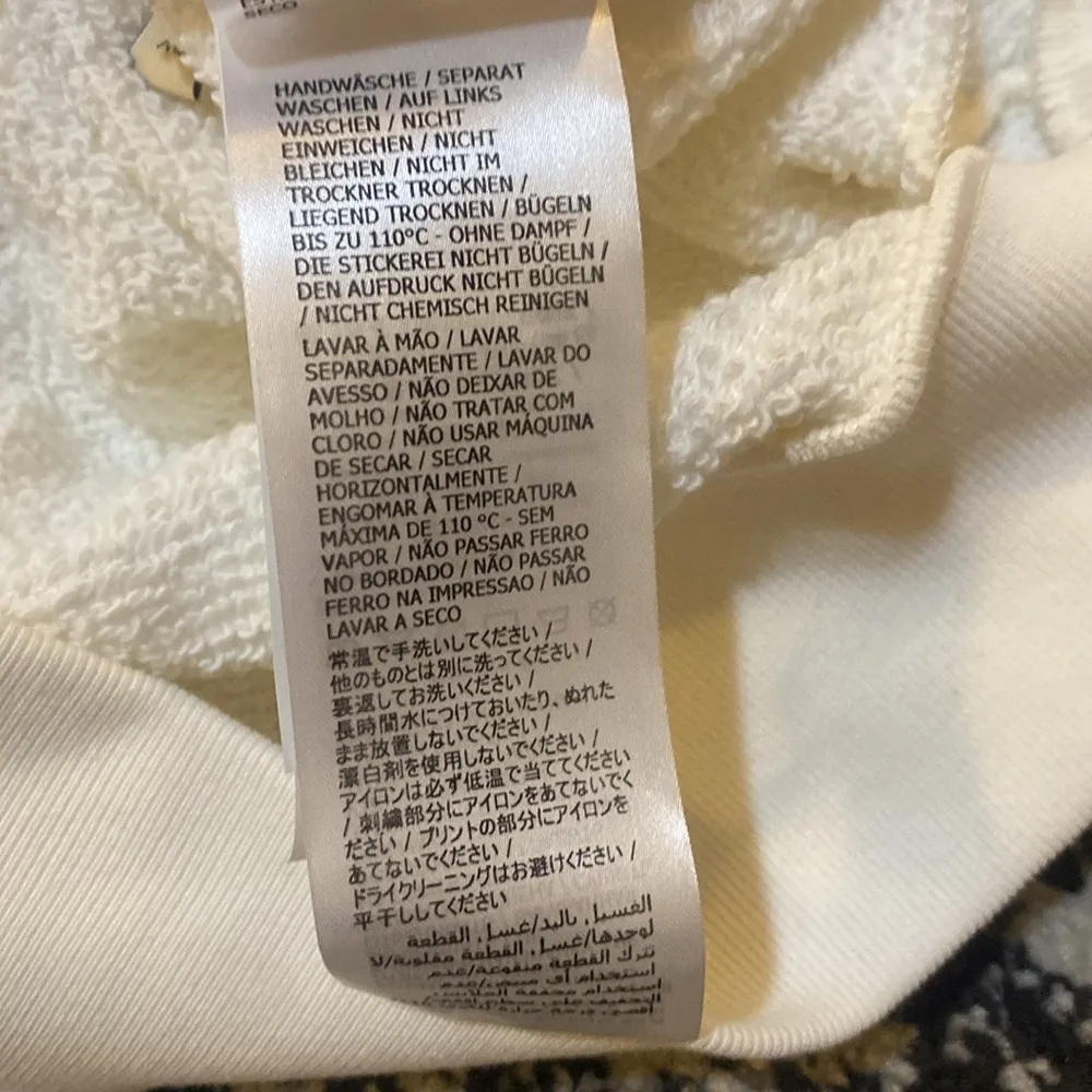 Gucci crystal-embellished cotton hoodie size XS - Image 7