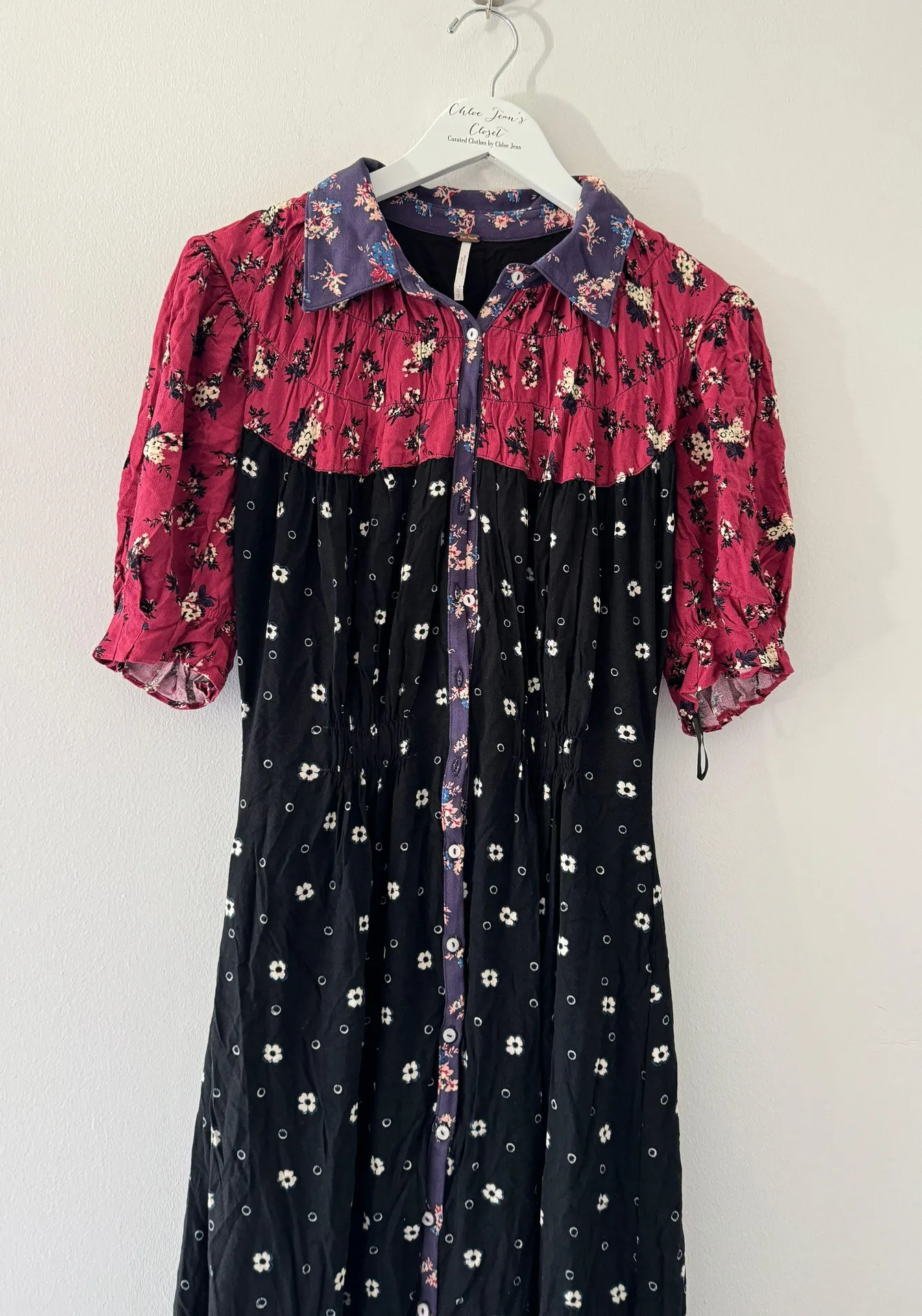 Nora Printed Maxi Dress - Image 9