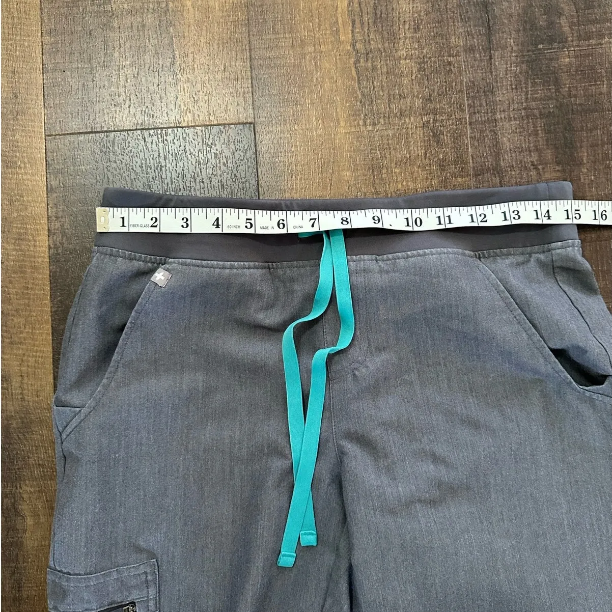 Figs Gray Graphite Zamora Jogger Scrub Pants Size Small - Image 5