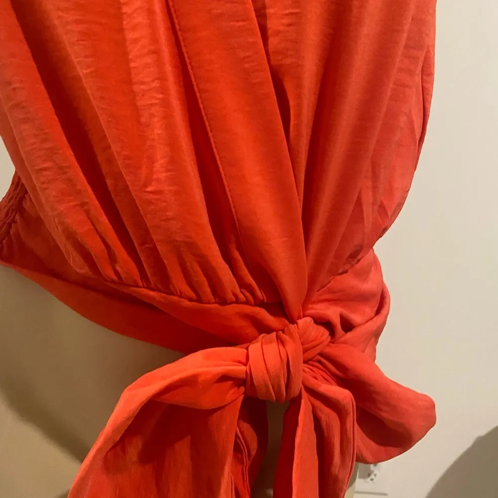 🛍Nine West Orange Top Size XS 4-6, Worn Once🛍 - Image 7