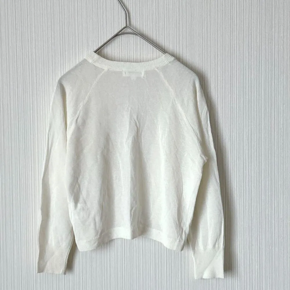 Olulankai 3/4 Sleeve Bolero Thin White See - Image 2