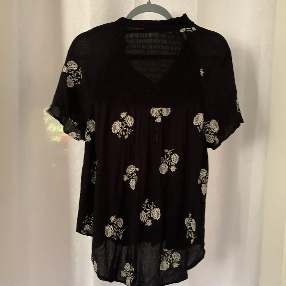 CHLOE & KATIE BLOUSE Sz:M Black Size M - Image 2
