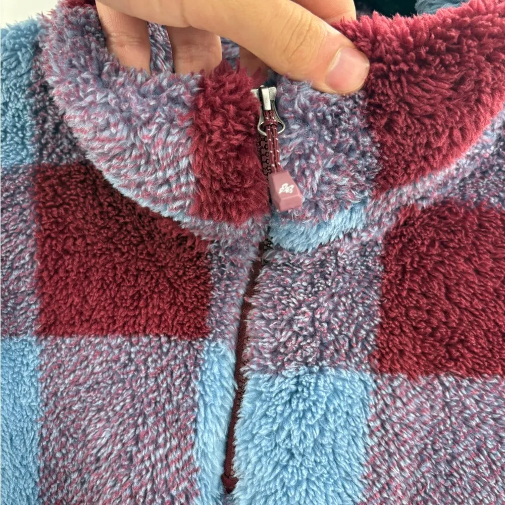 Eddie Bauer Ultra Soft Plush Fleece Quarter 1/4 Zip Sweatshirt Womens size xxl - Image 4