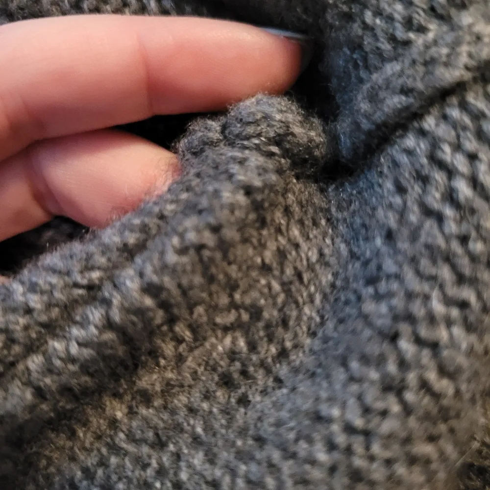 Joie Gray Long Button Front Cashmere Wool Blend Cardigan - Image 11