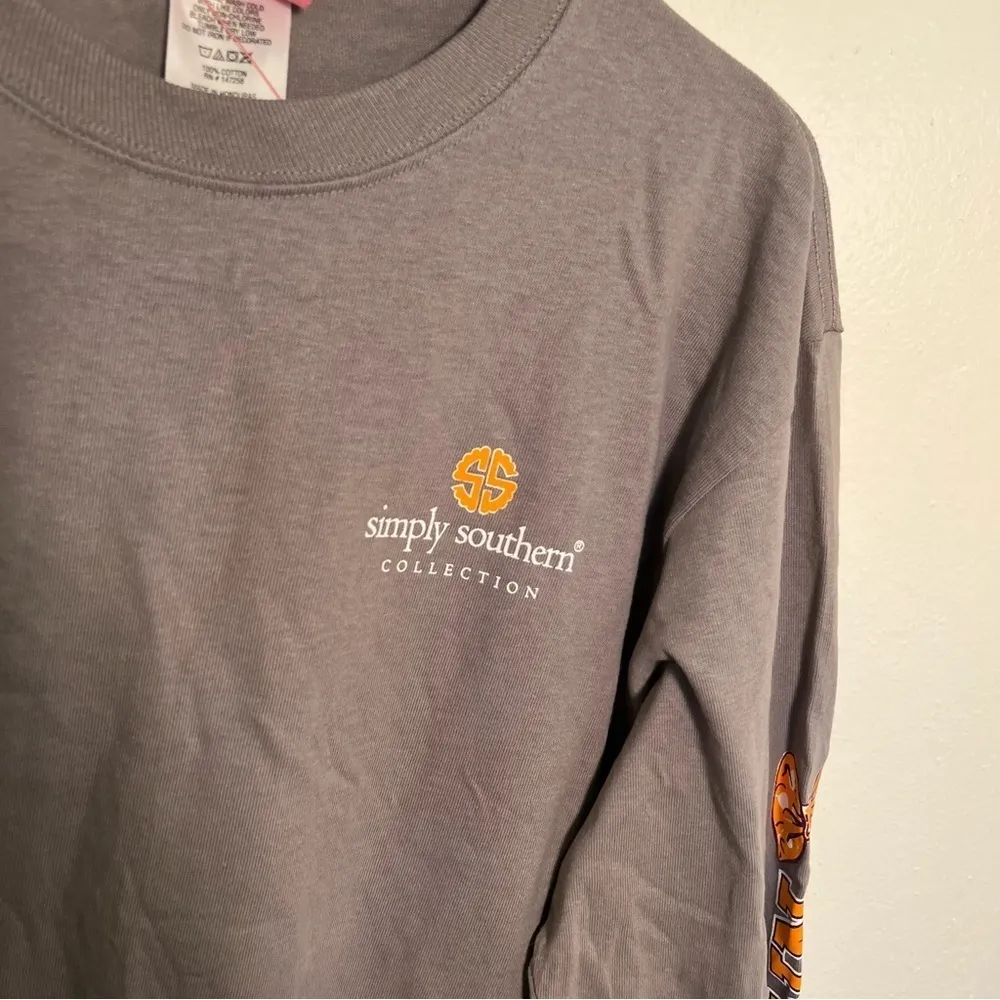 Simply Southern Preppy Be Sweet Tailgate Hard Long Sleeve T-Shirt - Image 5