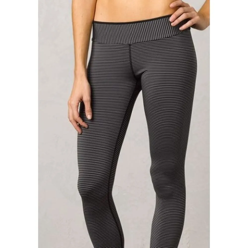 Prana Black Stripe Sapphire Legging NWT Sz. XS - Image 2