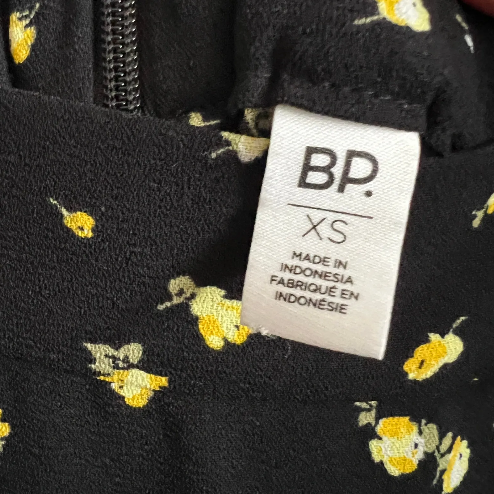 Black‎ Floral Button Maxi Skirt Boho Cottagecore Romantic Prairie Fairycore XS Black - Image 3