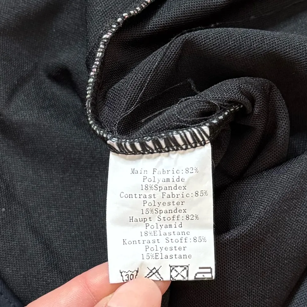 Floral Rash Guard Swimsuit Long Sleeve One Piece Rashguard Zip - Image 5