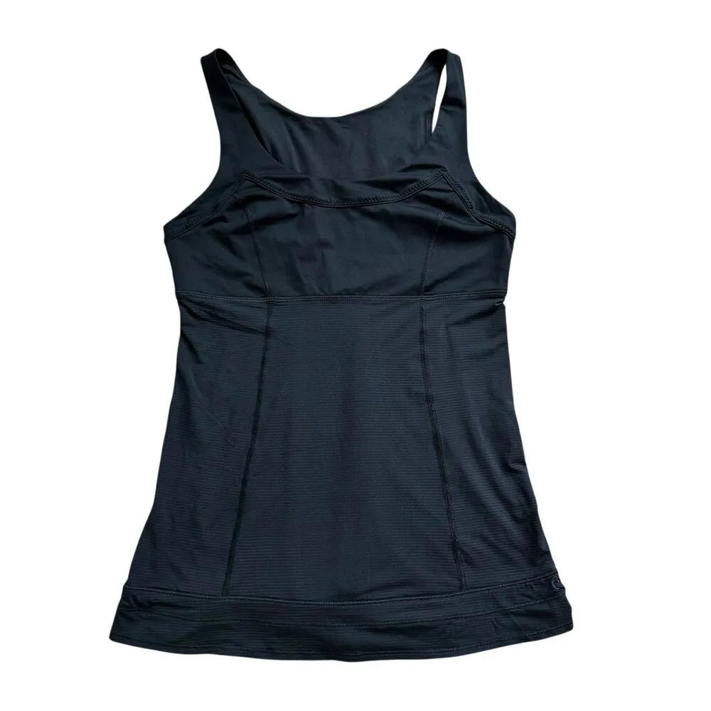Lululemon Run Tame Me black pinstripe sleeveless tank top - Image 9