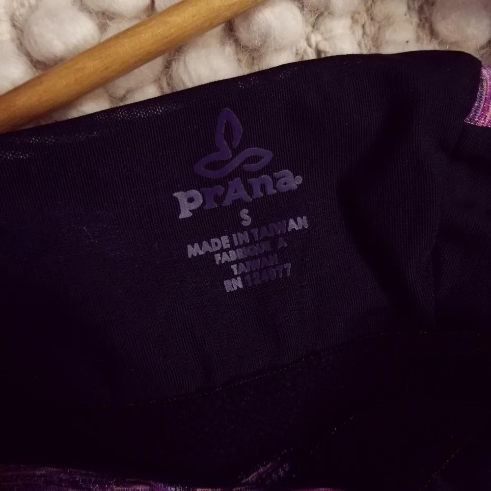 PrAna Amaya Space Dye Athletic Dress Purple Sz Small - Image 8