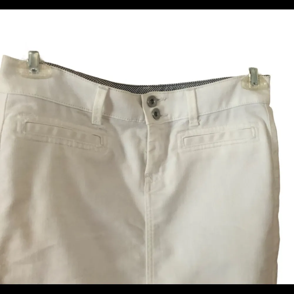 White Denim Casual Fridays  Skirt Sz. 27 Cotton Stretch - Image 3