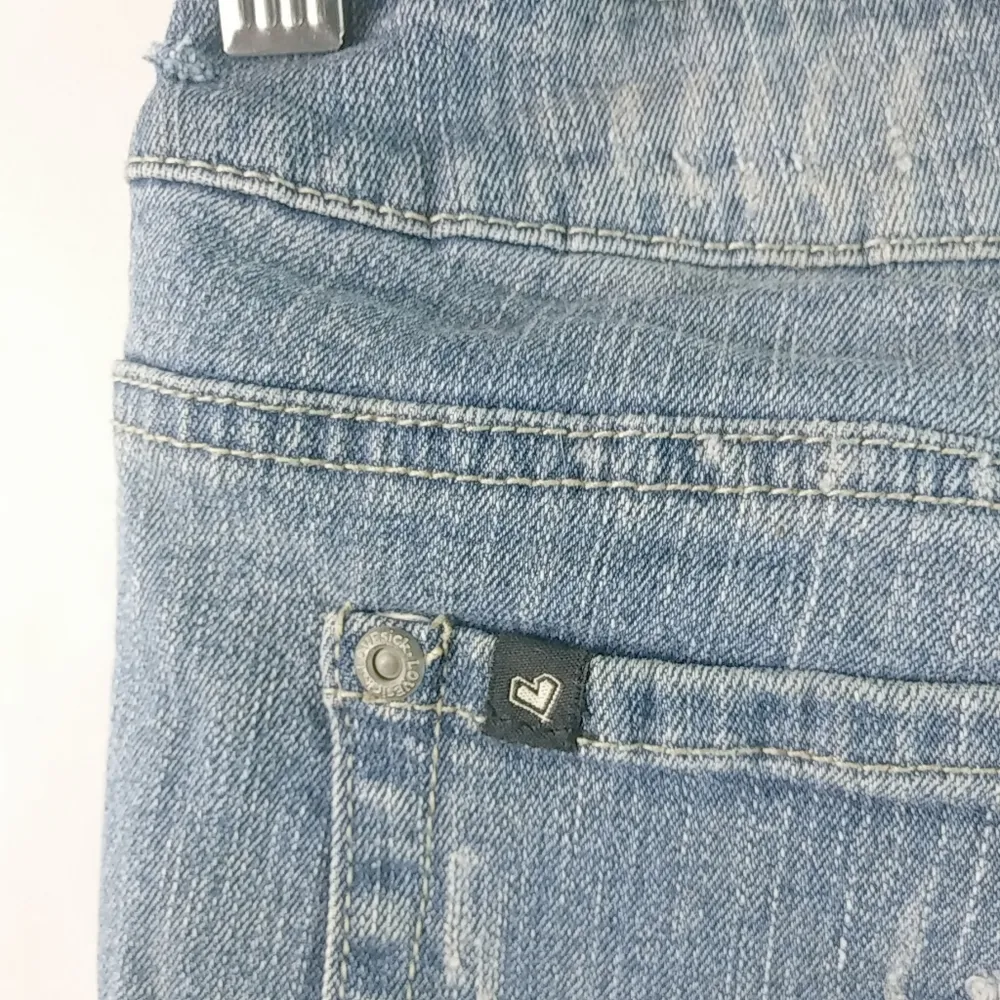 Lovesick 5 28x30 Destroyed Jeggings Skinny Jeans Blue Size 28 - Image 6