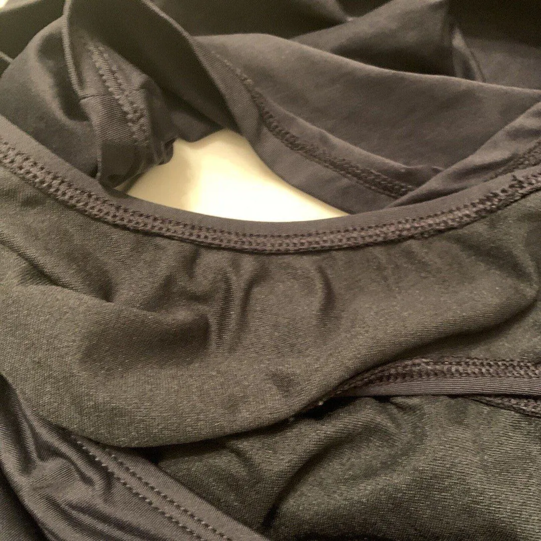 Liz Claiborne Women's Swim Skirt with Under Lining 1pc Size Large Black - Image 3