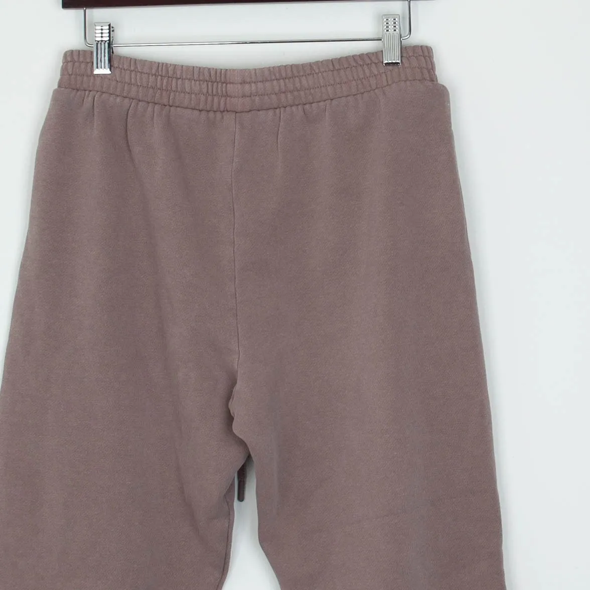 PINK Victorias Secret High Waisted Logo Sweatpants Joggers Womens Size S Brown - Image 8