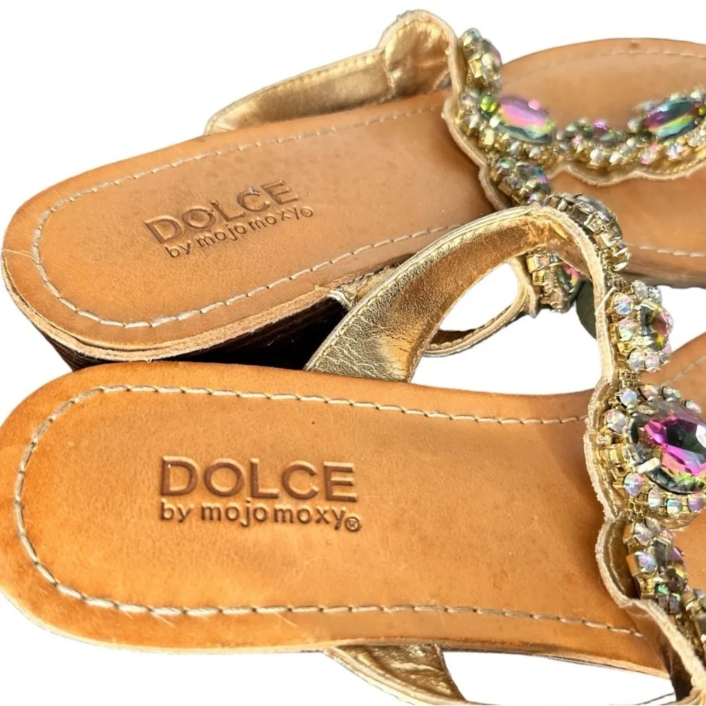 Dolce by Mojo Moxy‎ Wedge Sandals Size 9 - Image 5