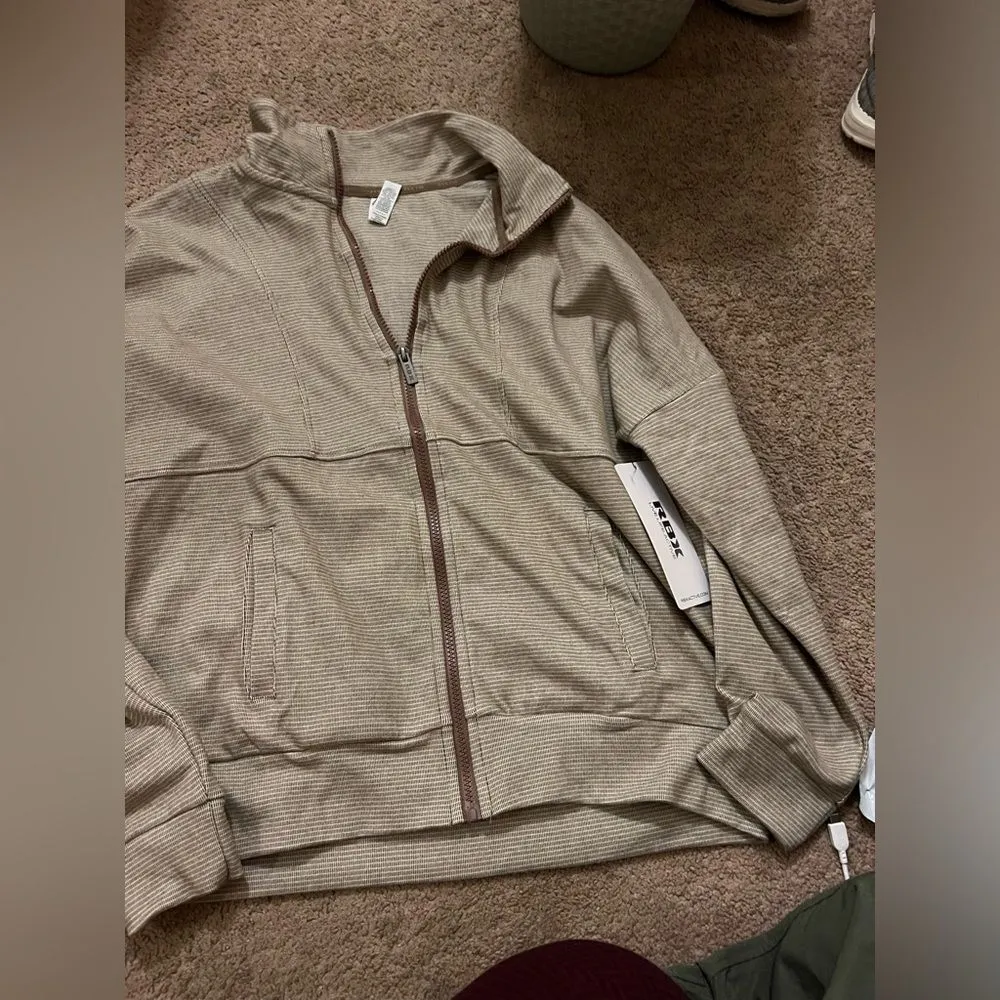 NWT rbx jacket M Tan Size M - Image 2