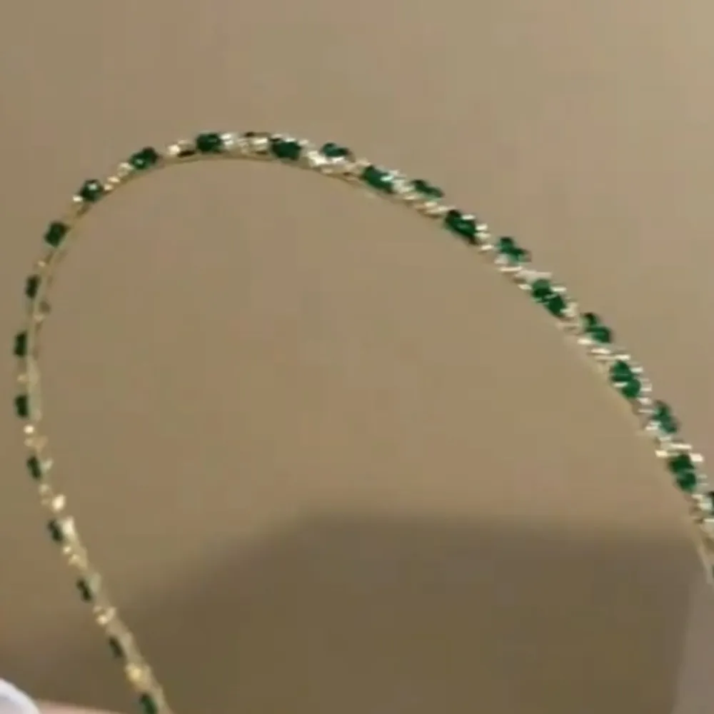 GREEN RHINESTONE Headband - Image 3