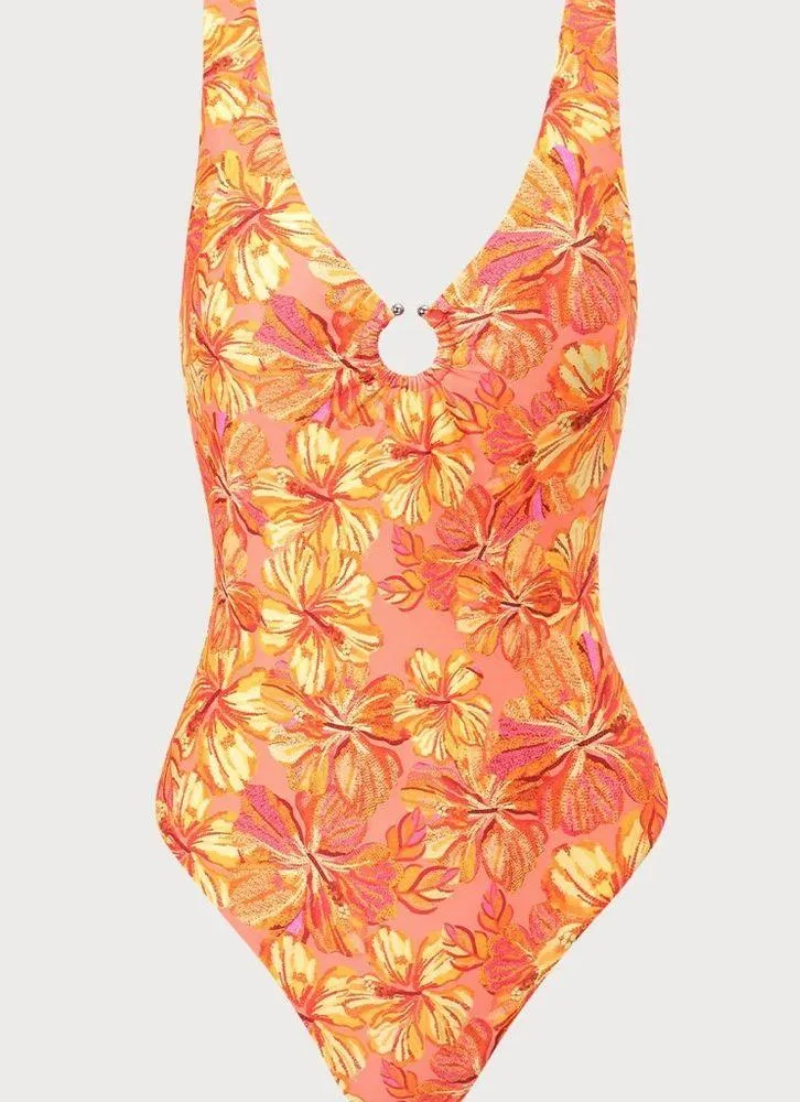 Berlook Orange Floral Cut Out One - Image 6