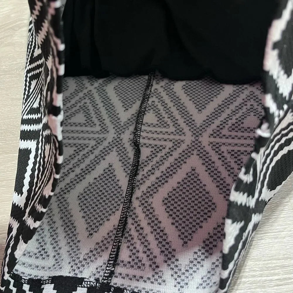 Bobeau Geometric Print Pencil Skirt Women’s Size Small - Image 7