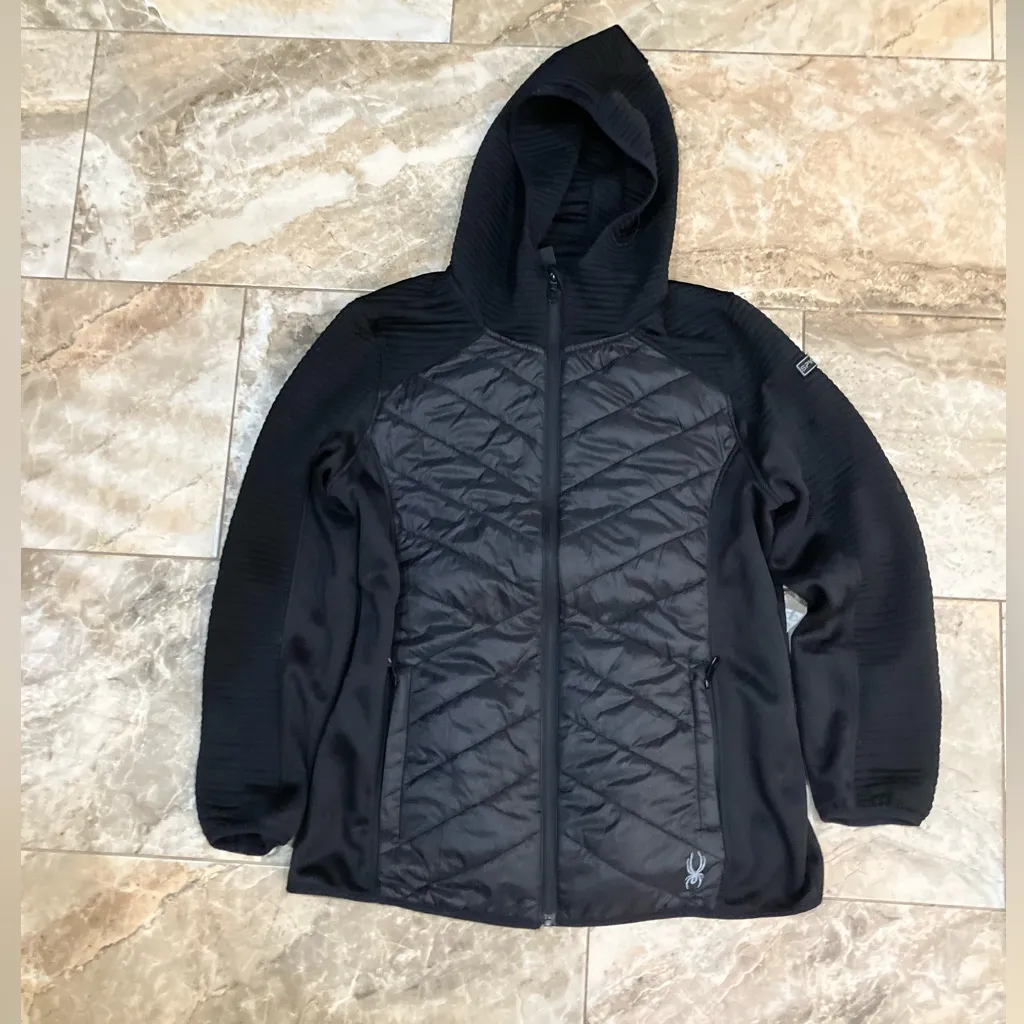 Spyder  Women’s Nova Full Zip Hybrid Jacket - Image 4