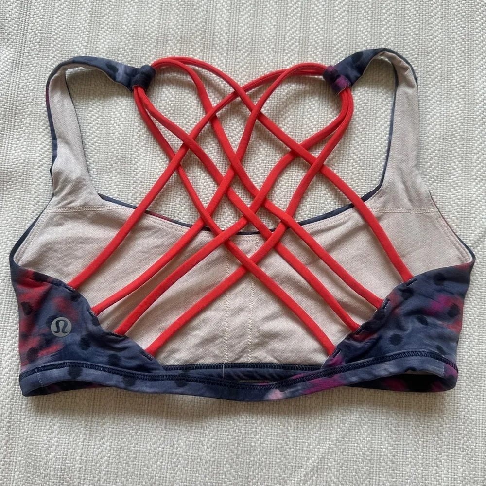 Free To Be Wild Bra in Windy Blooms Regal Plum Multi/Alarming Size 6 - Image 4