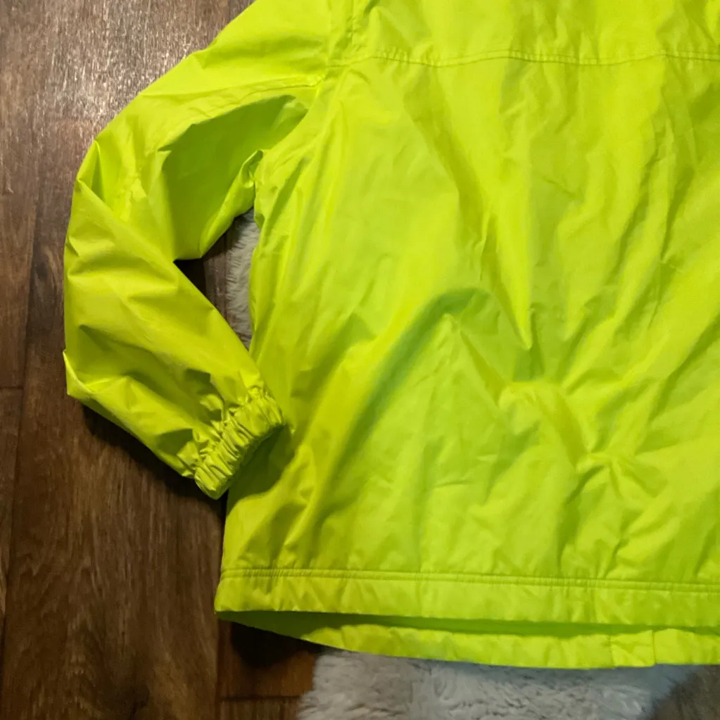 BASS OUTDOOR Women's XL Kennebec Convertible Jacket Or Vest Lime‎ Green - Image 8