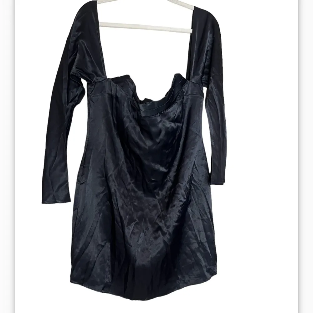 NEW Camila Coelho Charlie Mini Dress in Black size XL - Image 4