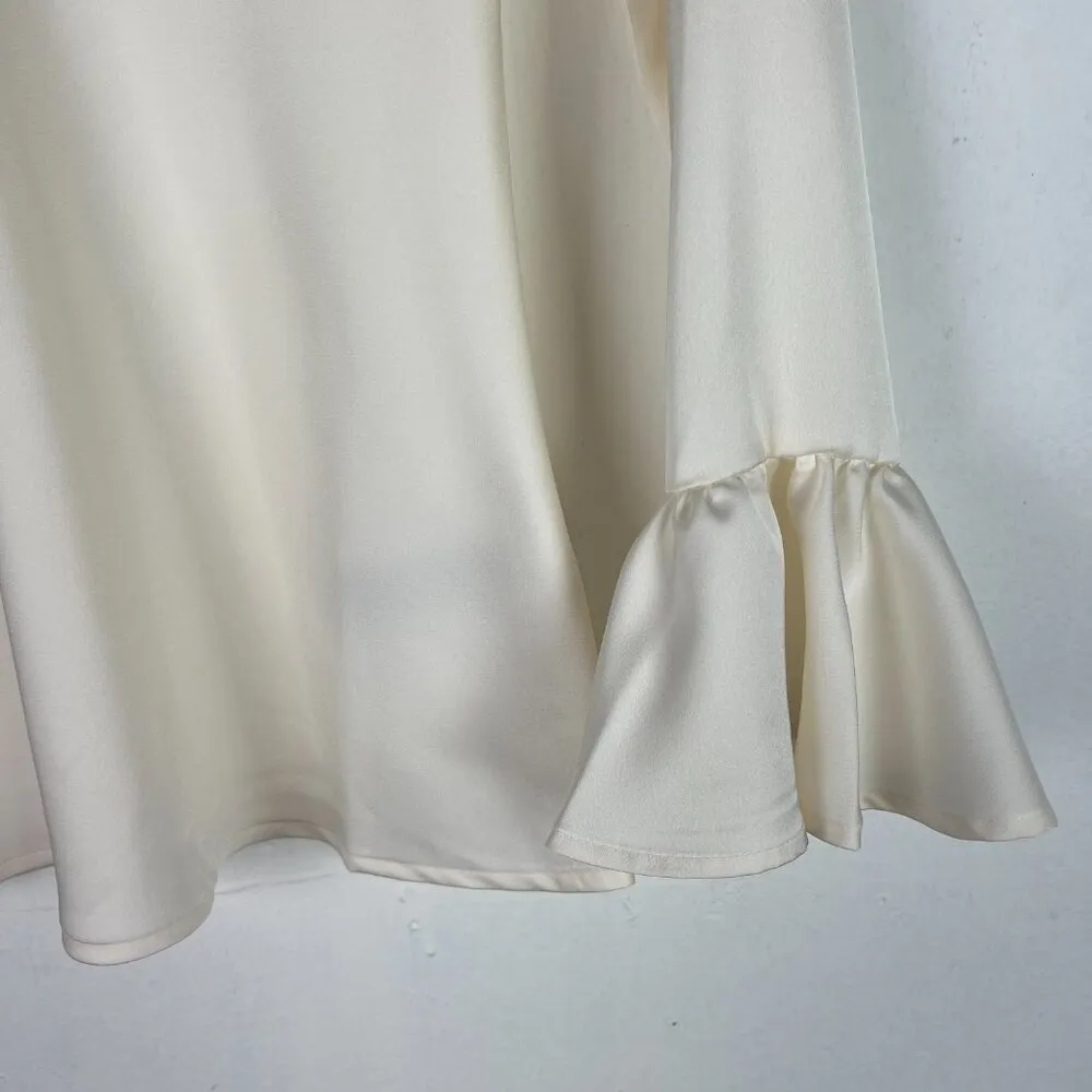 NWT J. Crew Winter Garden Top Bell Sleeve Size XXSP XXS Petite NEW - Image 4