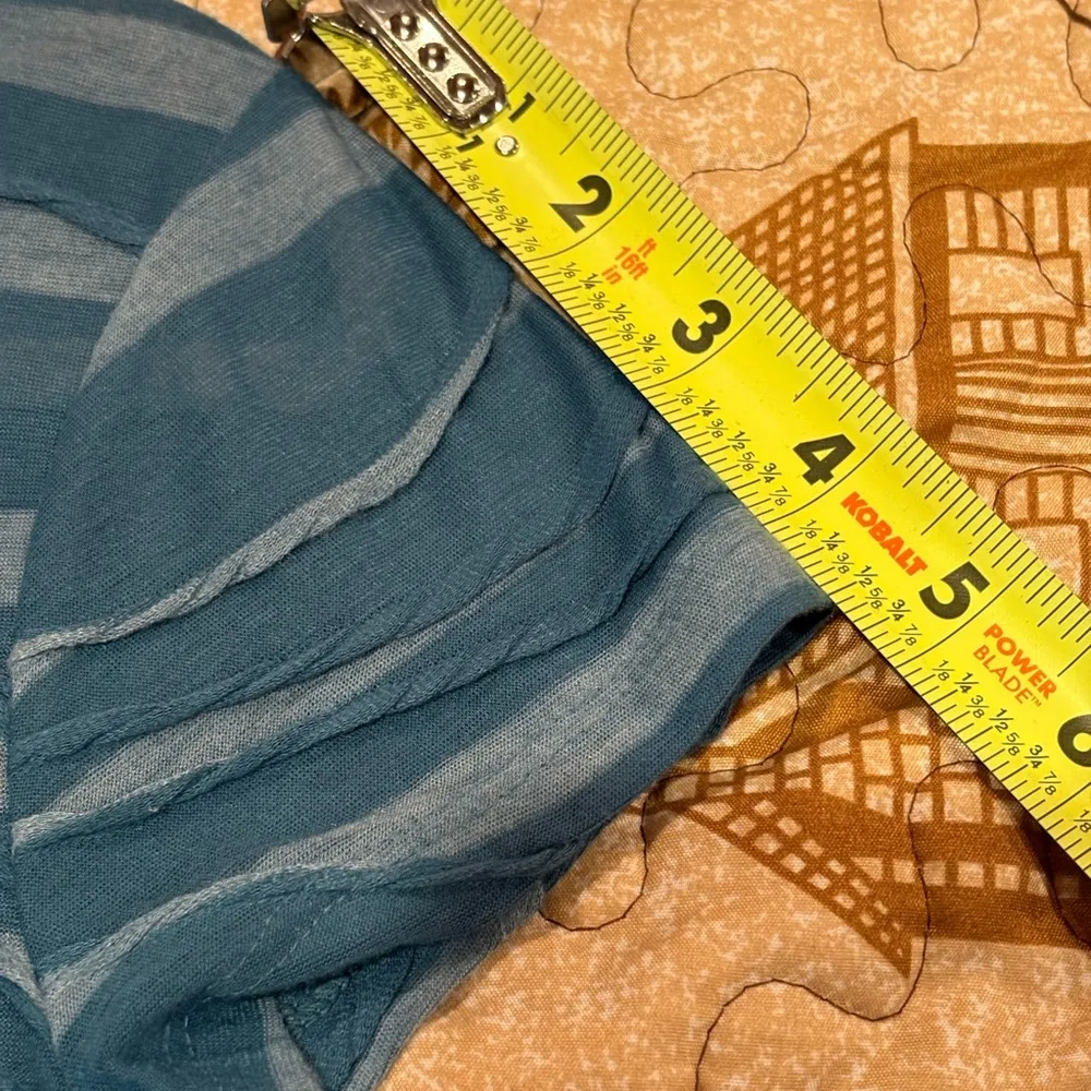 Simply Vera Vera Wang Women's Striped Windy Jacquard Tee - Size M - Image 9