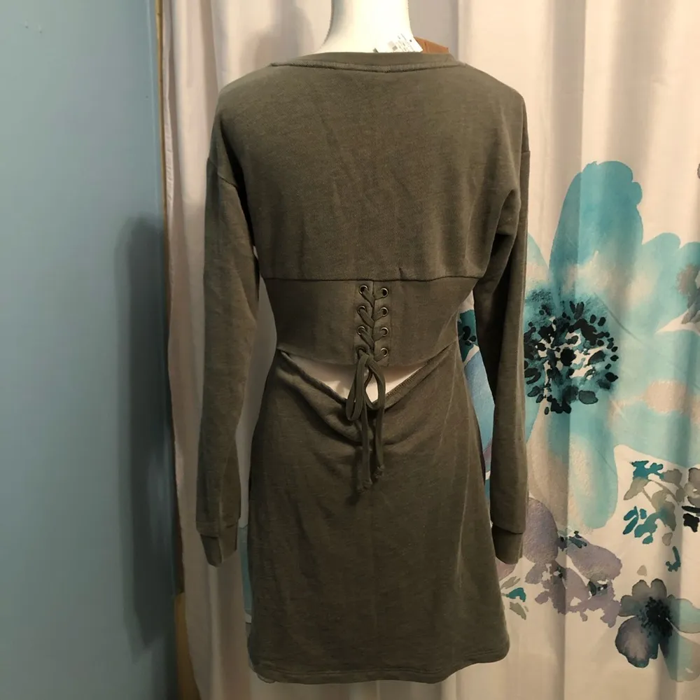 AE open corset back sweater dress - Image 2